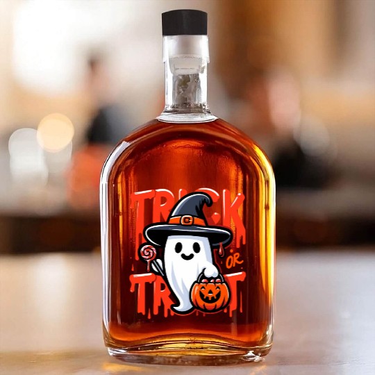 Ghost - Trick or treat Whiskey Bottles