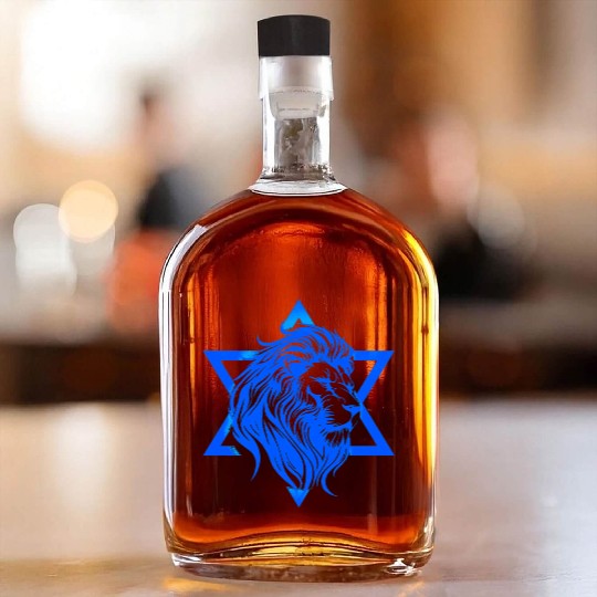 I STAND WITH ISRAEL Whiskey Bottles