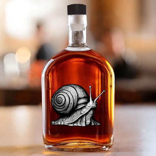 Snail / Animal / Slimy / Meadow / Grass / Pet Whiskey Bottles