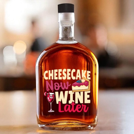 Cheese Eater Cheese Lover Cheesecake Lover Whiskey Bottles