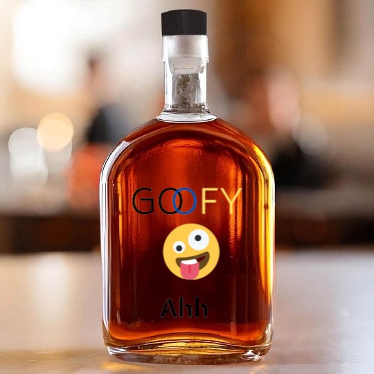 Funny goofy ahh Whiskey Bottles