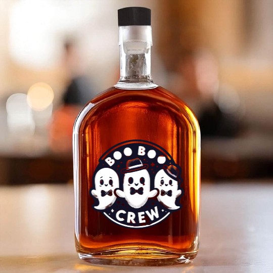 Boo Boo Crew Whiskey Bottles
