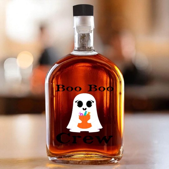 Boo Boo Crew Whiskey Bottles