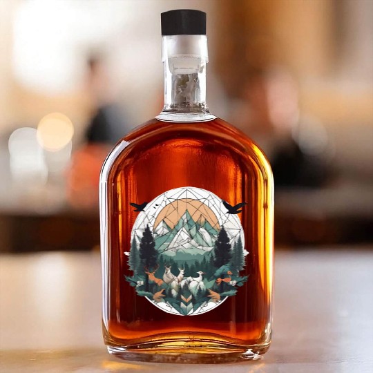 Geoforest Tapestry Whiskey Bottles