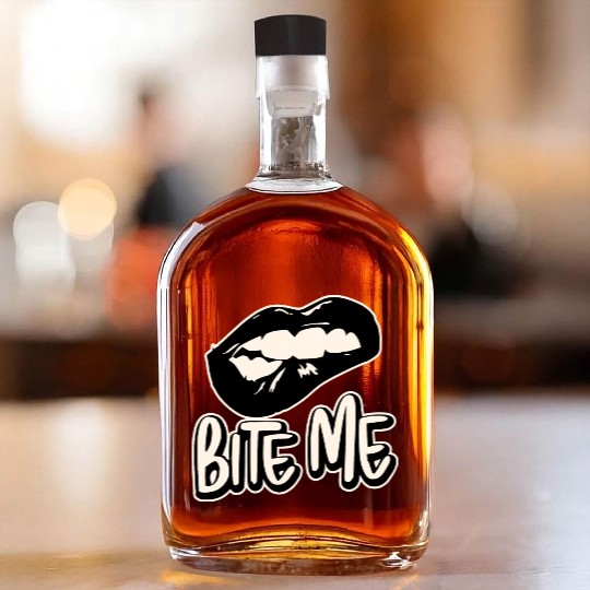Bite Me ©WhiteTigerLLC.Com LIKE US ON FACEBOOK Whiskey Bottles