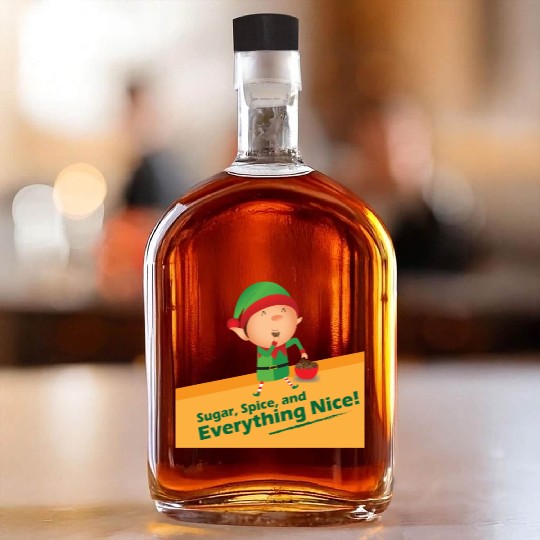 Elf Diet - Christmas Whiskey Bottles