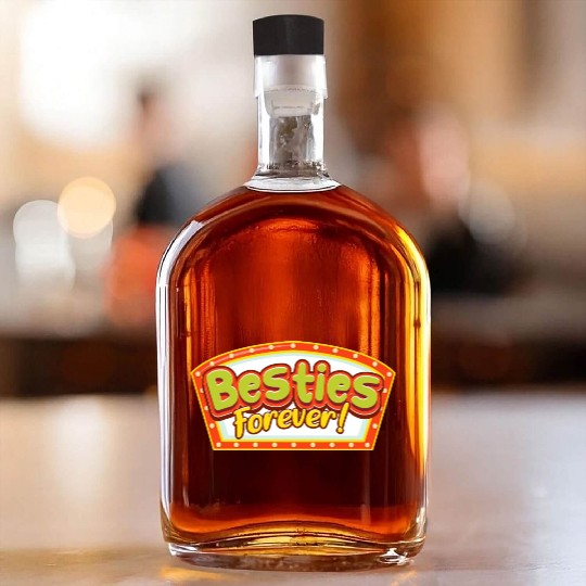 Besties Forever Whiskey Bottles