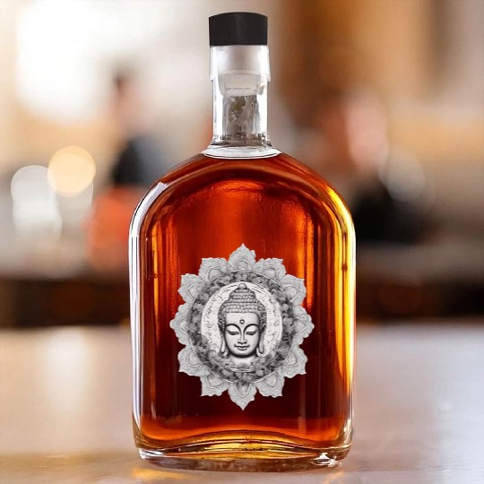 Zen Buddhism Whiskey Bottles