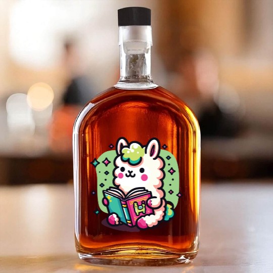 Little Cute Llama Whiskey Bottles