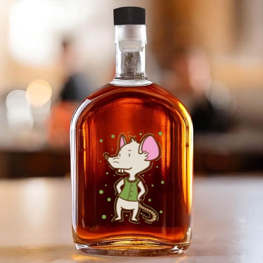 Mouse Nature Cheese Pet Mammal Whiskey Bottles