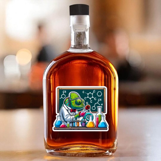 Chemical Chameleon Whiskey Bottles