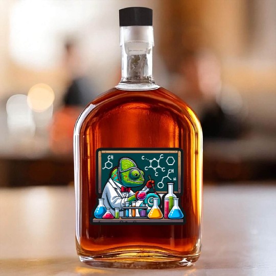Chemical Chameleon Whiskey Bottles