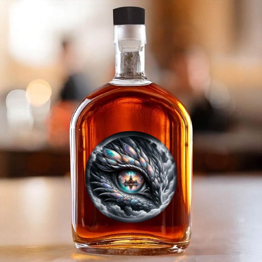 Mystic Vision The Celestial Dragon s Gaze Whiskey Bottles