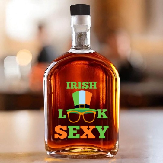 Irish look sexy Whiskey Bottles
