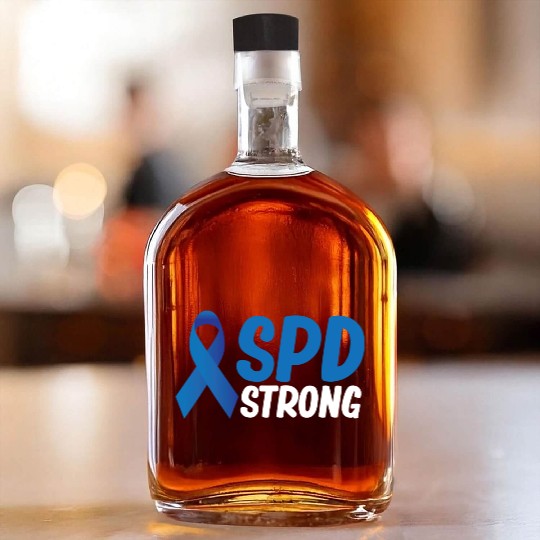 SPD Strong Awareness Disorder Toddler Autism Adhd Whiskey Bottles