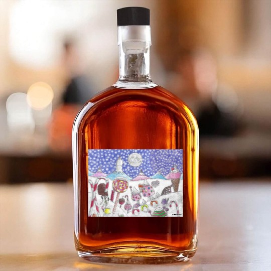 The Nutcracker Christmas Candy Land Whiskey Bottles