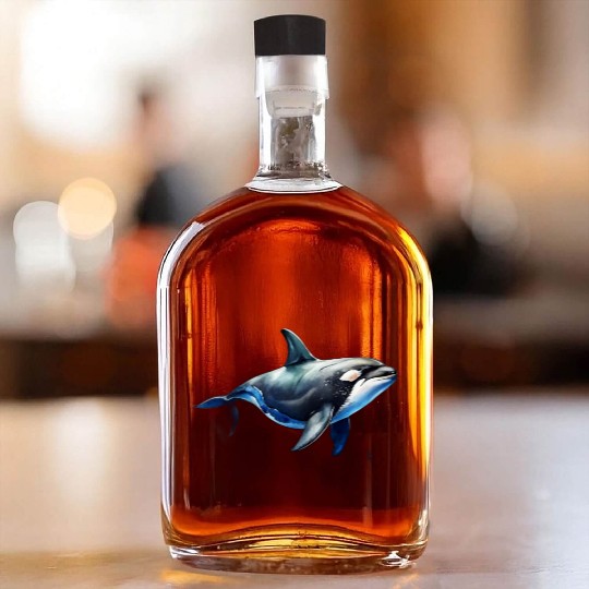 killer whale Whiskey Bottles
