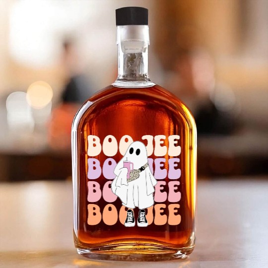 Boojee Halloween Ghost Whiskey Bottles