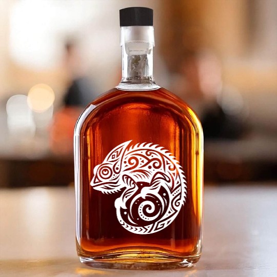 Chameleon T Tattoo Disguise Whiskey Bottles