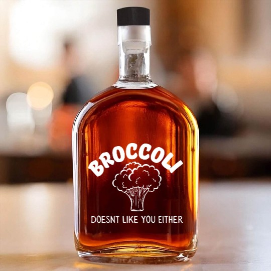 Broccoli Whiskey Bottles