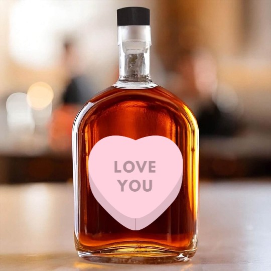 Heartfelt Treasures: Valentine's Day Delights Whiskey Bottles