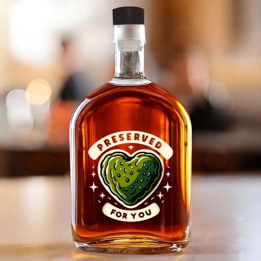Pickle Lover Funny Pickle Dill pickle Pickled Whiskey Bottles
