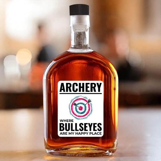 Archery Targets Archer Bullseye Shooting Sport Whiskey Bottles
