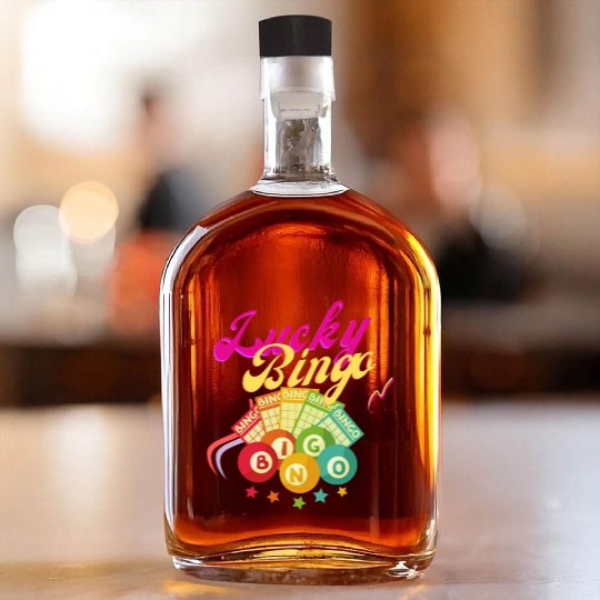 Lucky bingo Whiskey Bottles