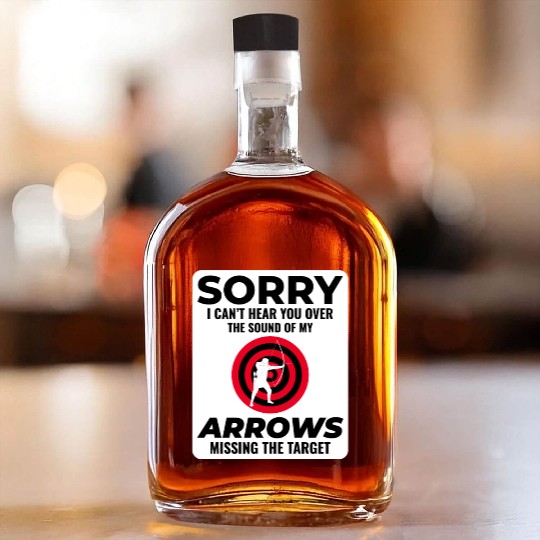 Archery Targets Archer Bullseye Shooting Sport Whiskey Bottles