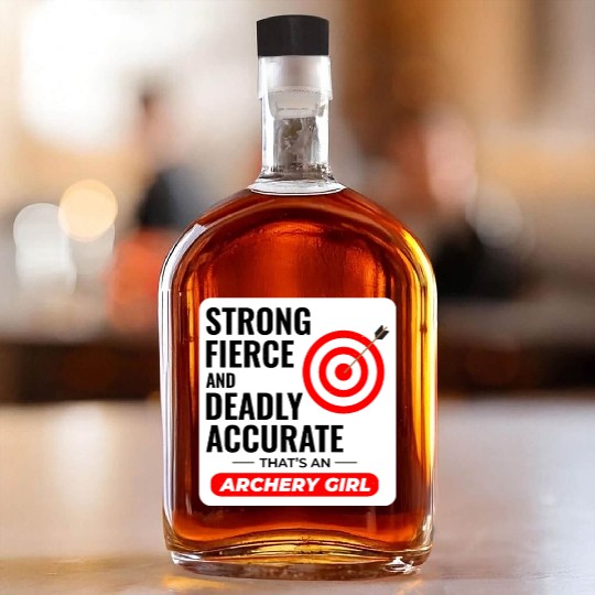 Archery Targets Archer Bullseye Shooting Sport Whiskey Bottles