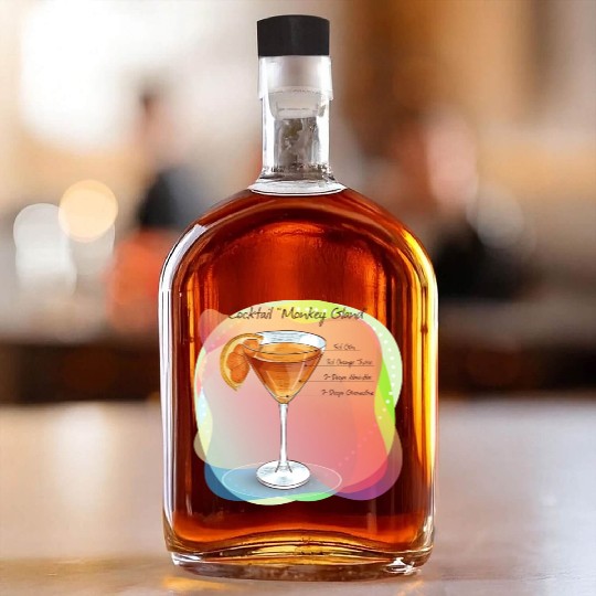 Cocktail Monkey Gland Recipe Gin Orange Juice Whiskey Bottles