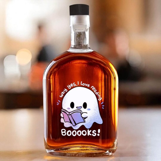 Why yes, I love reading booooks Whiskey Bottles