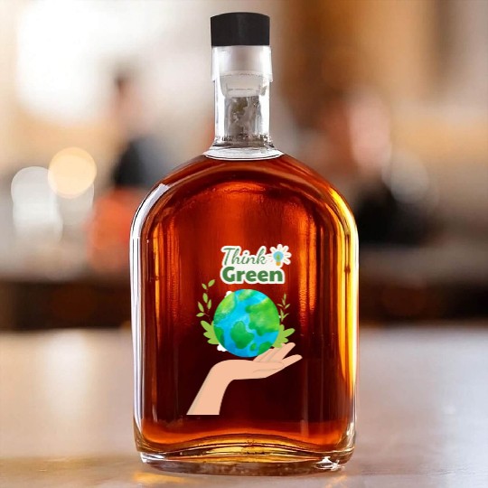 Earth Day Whiskey Bottles