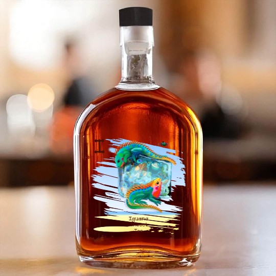 Unique Creative Cute I Alphabet Iguana Insect Ice Whiskey Bottles
