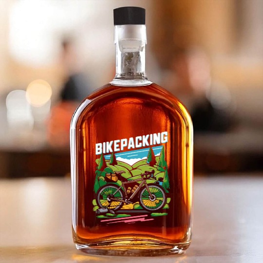 Bikepacking Adventure: Gravel Bike and Nature Whiskey Bottles
