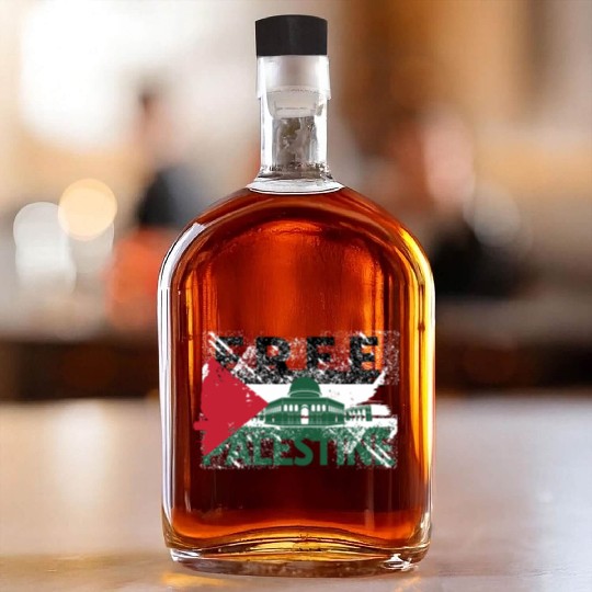 free palestine Whiskey Bottles