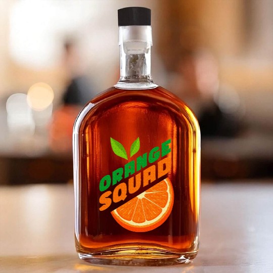 Orange Citrus Fruit Orange Lover Orange Squad Whiskey Bottles