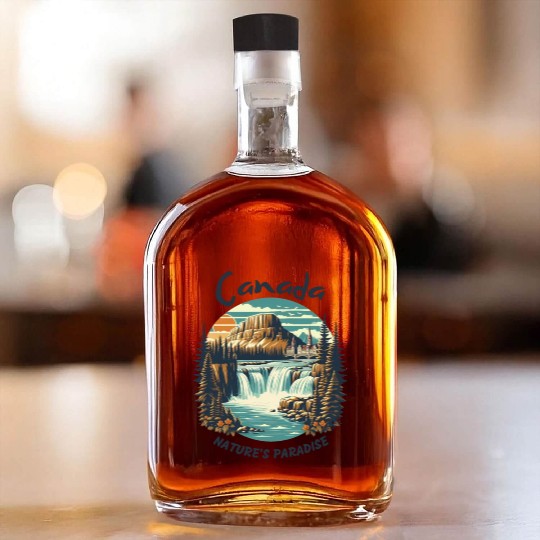Canada nature's paradise Whiskey Bottles