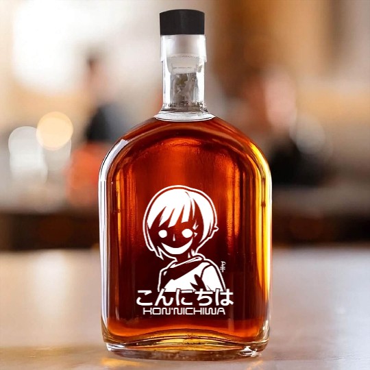 Creepy Japan Girl: Konnichiwa and Hello Whiskey Bottles