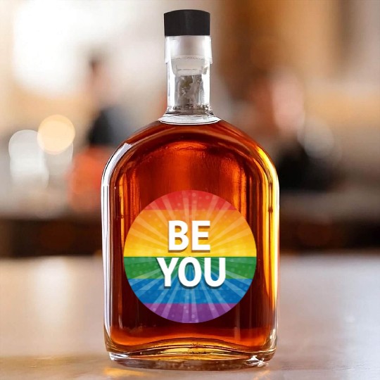 LGBTQ Be You Whiskey Bottles