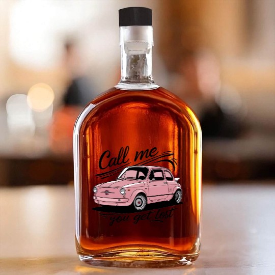 Call Me If You Get Lost Whiskey Bottles