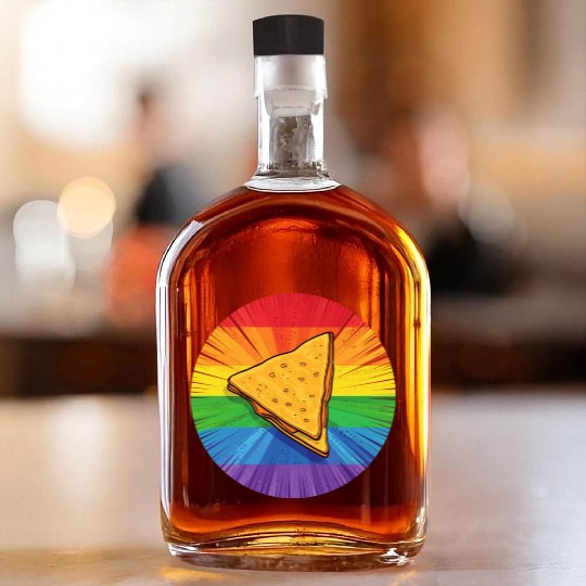 LGBTQ Nacho Whiskey Bottles