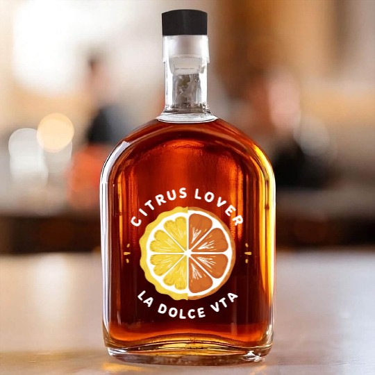 Citrus Lover la Dolce Vita Whiskey Bottles
