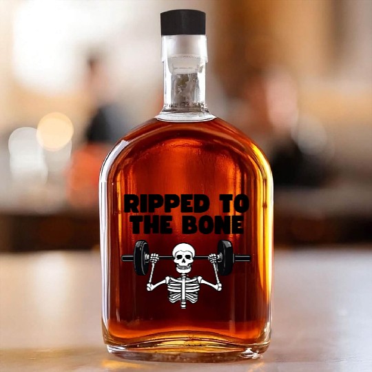 Ripped to the Bone Whiskey Bottles