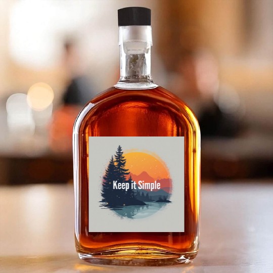 keep it simple trends Whiskey Bottles