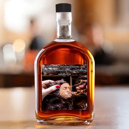 Sexual chocolate Whiskey Bottles