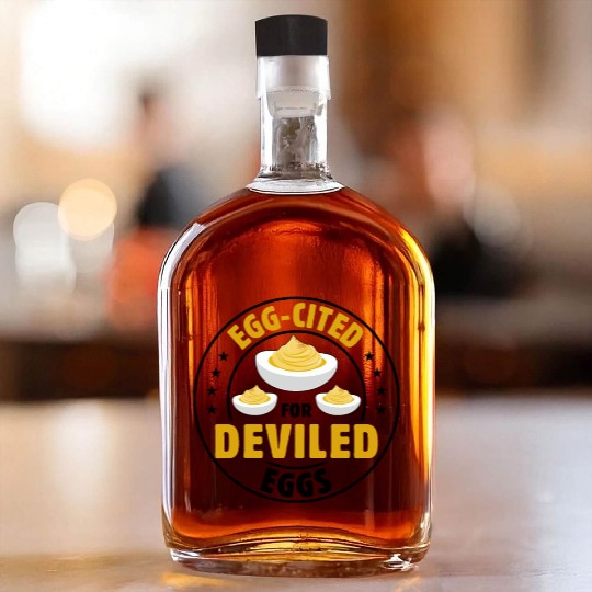 Funny Deviled Eggs Designs For Deviled Egg Lover Whiskey Bottles