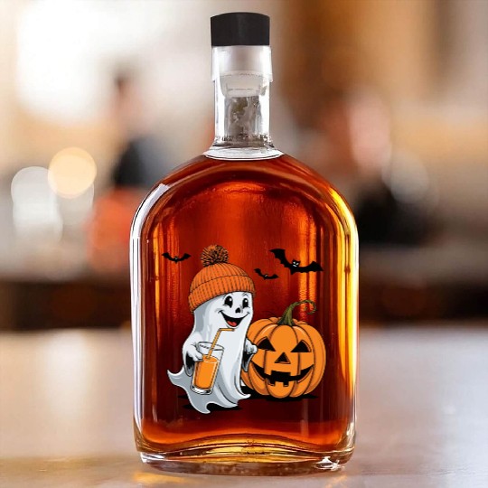 halloween Whiskey Bottles
