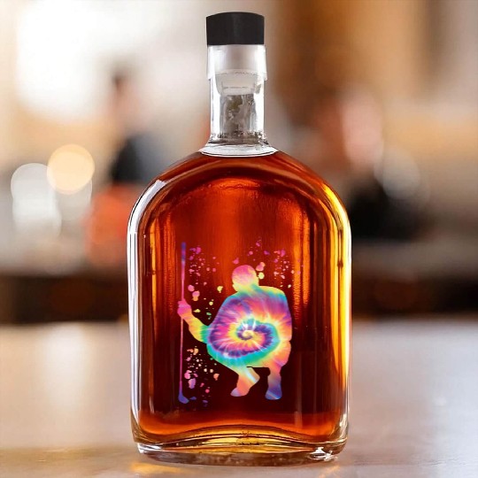 Golfer Colorsplash Kids Miniature Golf Whiskey Bottles