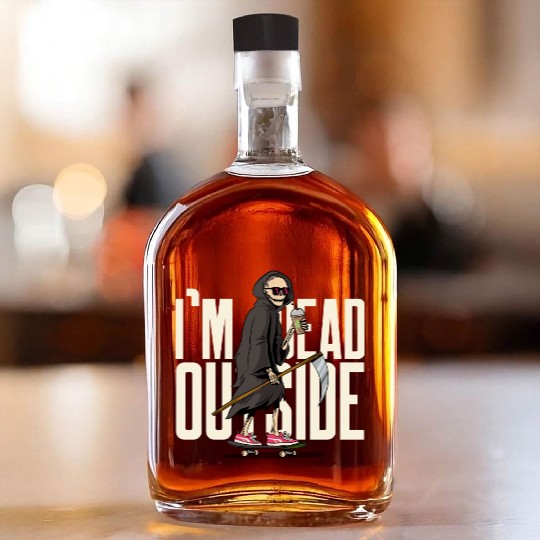 I'm Dead On Inside | Hilarious | Cheers to Comedy Whiskey Bottles